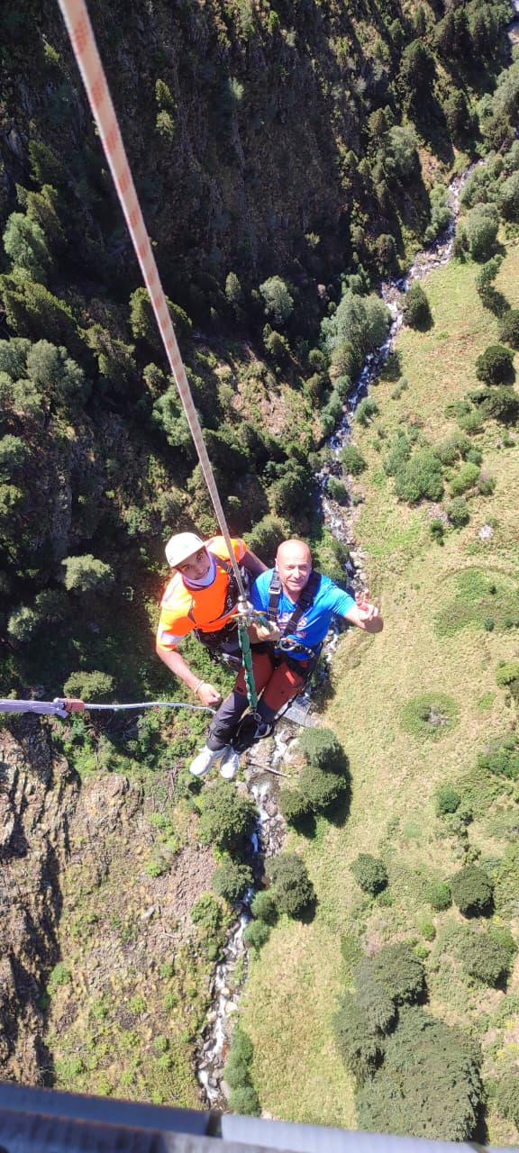 Rappel Pont Tibétain